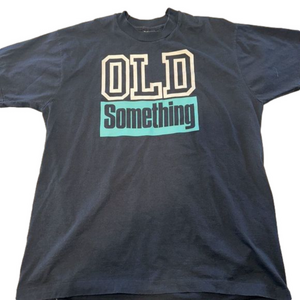 Screen Stars Best Mens Size XL OLD SOMETHING 90s Single Stitch T Shirt